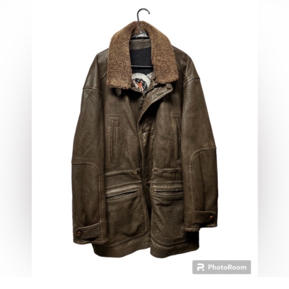 Marco Pieguidi leather jacket.  Made in Italy. ‎ Vintage.  Very high quality.